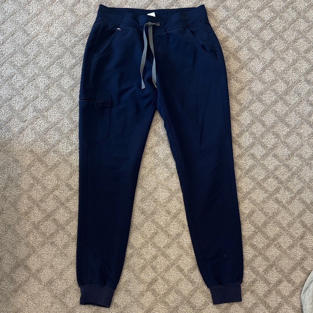 Figs Navy Blue Jogger Pants